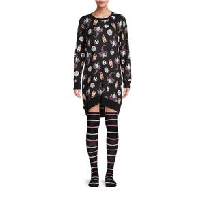 Nightmare Before Christmas Nightshirt and Socks